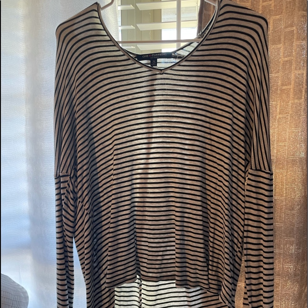 Black/White Long Sleeve